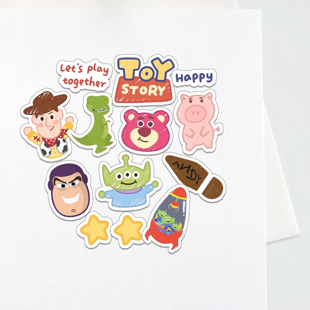 

Sticker Toy Story Aesthetic Stiker Waterproof (13pcs)