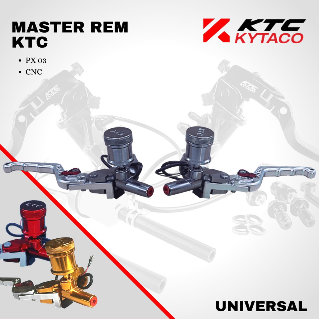 Master rem cnc PX-03 KTC KYTACO universal set kanan kiri