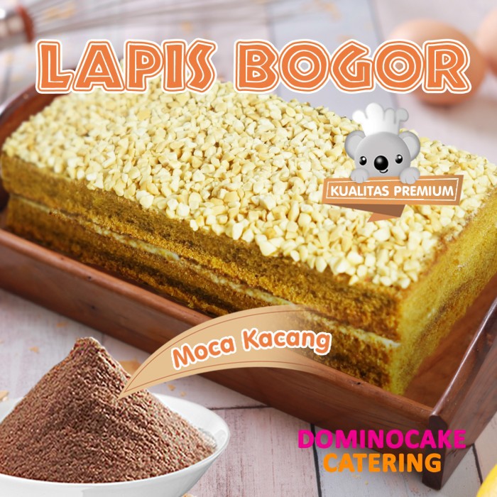 

Lapis Bogor - Moca Kacang - Lapis Bogor premium - Dominocake