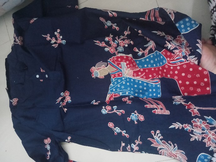 Tunik Putri Asoka | Dress Batik Wanita Busui