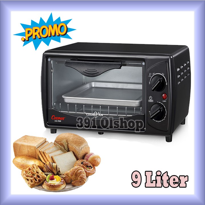 Oven Listrik Oven pemanggang Cosmos 9 liter 9909 Low watt