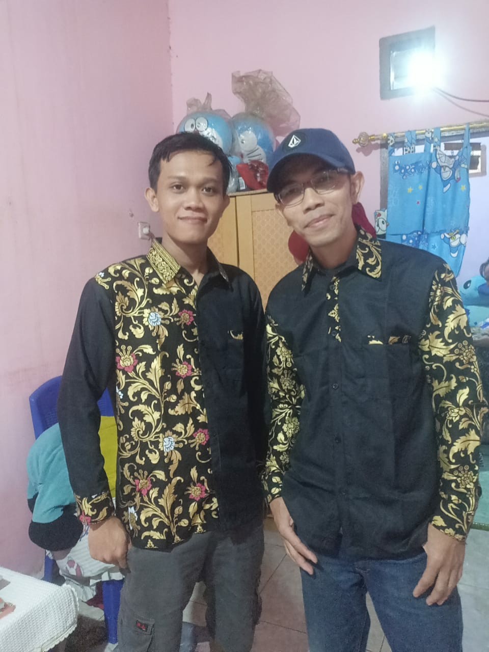 Kemeja Batik Kombinasi Pria Lengan Pendek Termurah & Terlaris Size M,l,xl,xxl ( Original ) #1