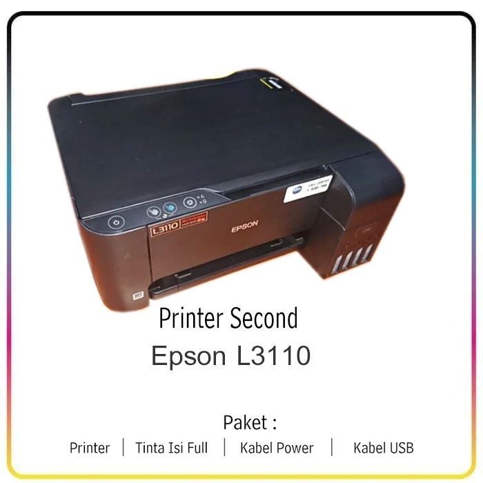 PRINTER EPSON L3110 SECOND BERGARANSI