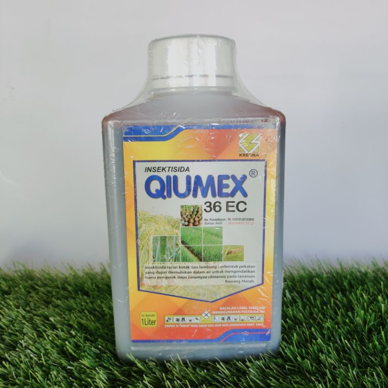 INSEKTISIDA QIUMEX BAHAN AKTIF ABAMEKTIN UNTUK VIRUS KEMASAN 1 LITER