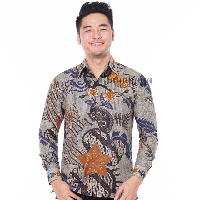 Kemeja batik pria slimfit jayabaya PRABU