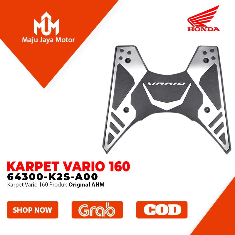 Karpet Alas Kaki Motor New Vario 160 2020 Original Ahm