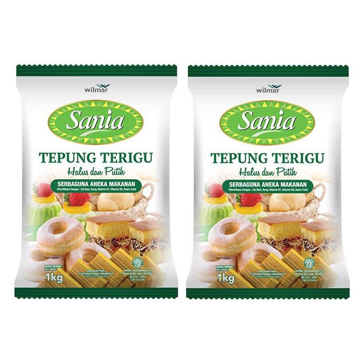 

Sania Tepung Terigu Serbaguna Aneka Makanan [2 Pcsx1Kg]