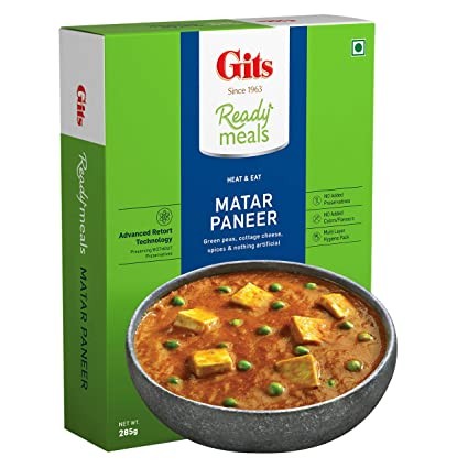 

GITS READY MEALS MATA PANNER 285 GM