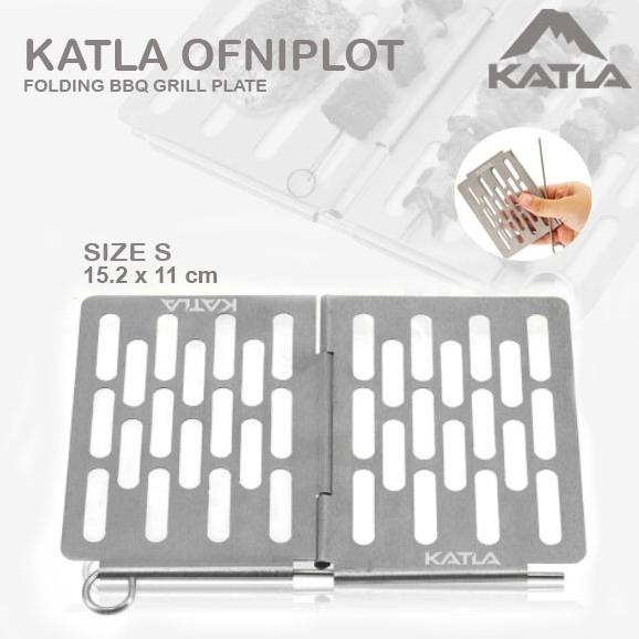 Best Product Katla Ofniplot S Plat Panggangan Mini Grill Lipat Tungku Kompor Kayu - Paling Dicari