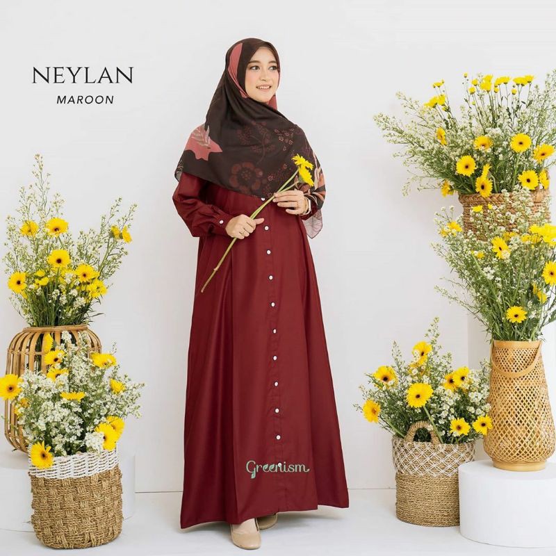 Greenism Neylan Dress