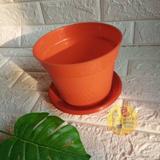 1 set pot motif serat kayu merah bata 17 cm 1 set dengan 1 set pot motif serat kayu merah bata 17 cm 1 set dengan