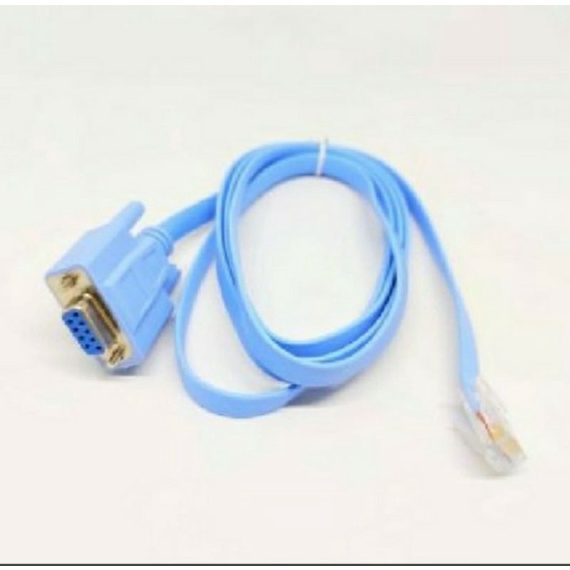 KABEL CONSOLE CISCO RJ45 TO SERIAL FEMALE / RJ 45 TO DB9 FEMALE