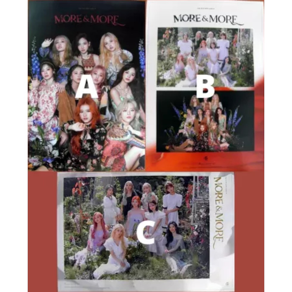 Twice Official Album (More &amp; and More) - CD &amp; Photobook (Boleh Pilih)