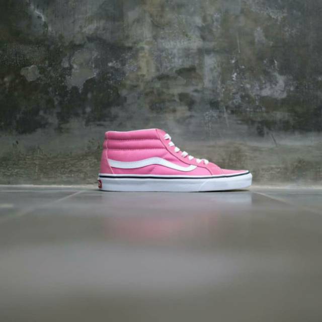 Sepatu wanita/Sneakers wanita/Sepatu cassual VANS SK8 MID PINK LEMONADE GLOBAL RELEASE 100% ORIGINAL