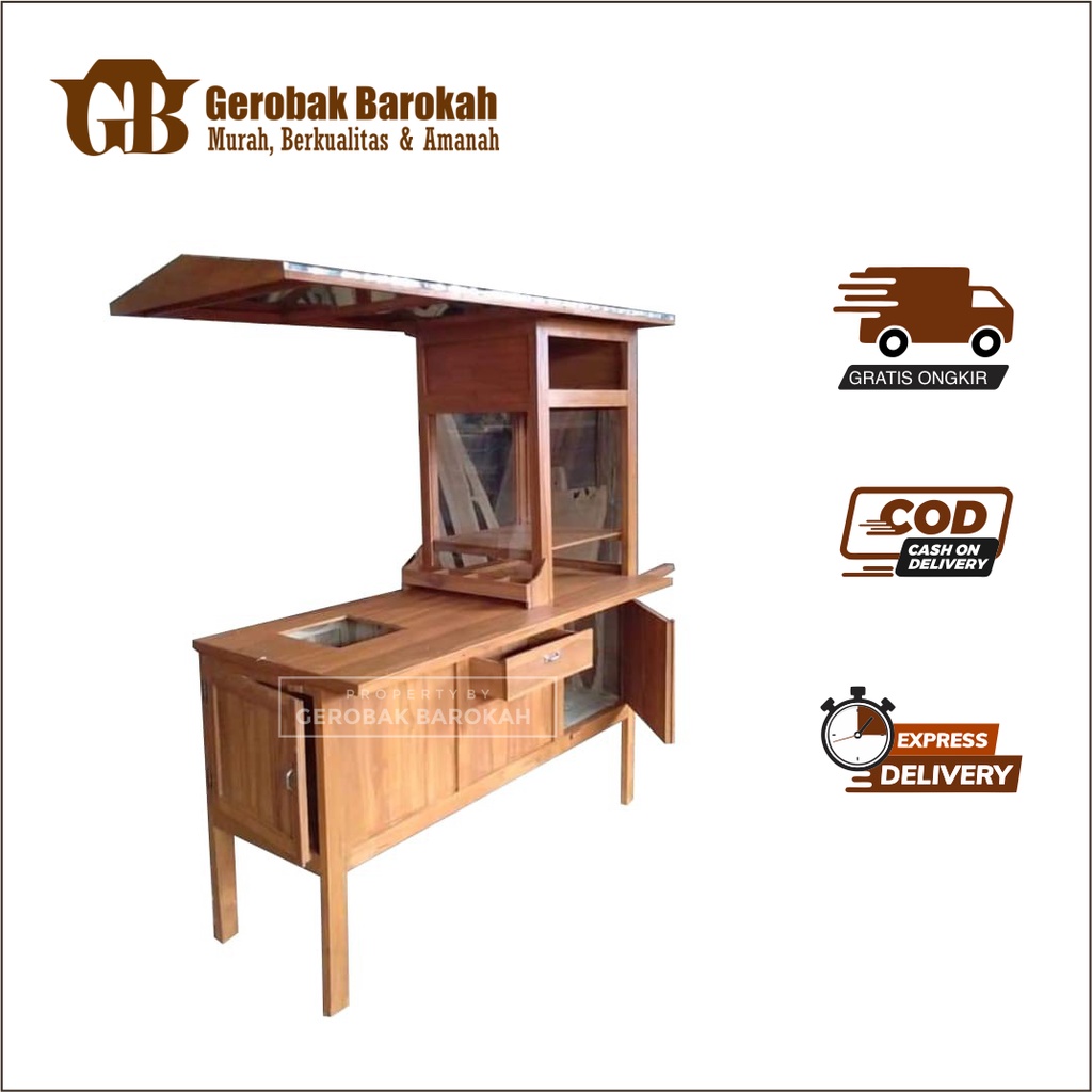 Gerobak nasi goreng / Rombong nasi goreng / gerobak nasi goreng terbaru