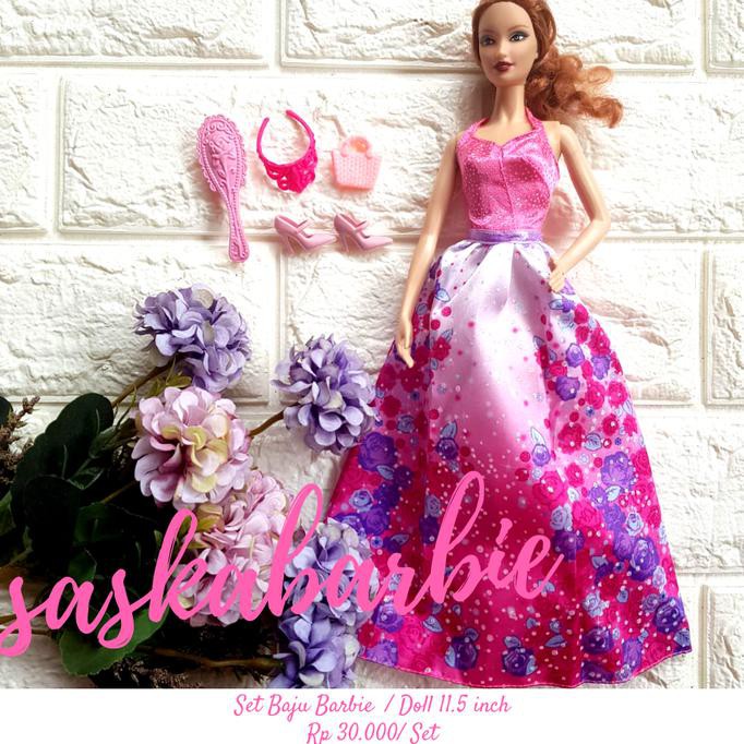 Bb 063 - Set Baju Barbie - Doll - Boneka - Original Mattel