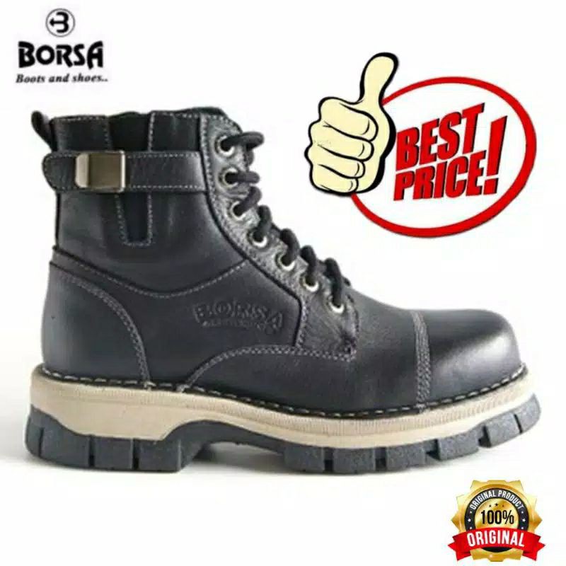SEPATU BOOTS PRIA BORSA AVIATOR 02 ORIGINAL