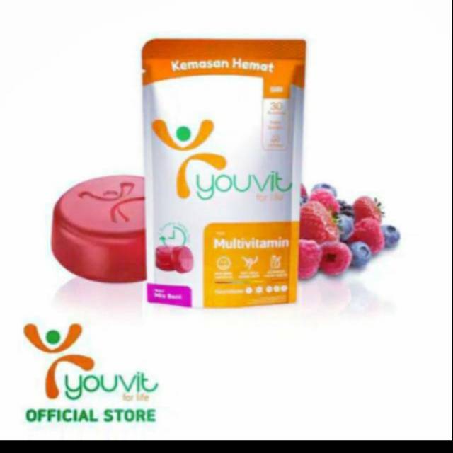 Youvit multivitamin dewasa isi 30
