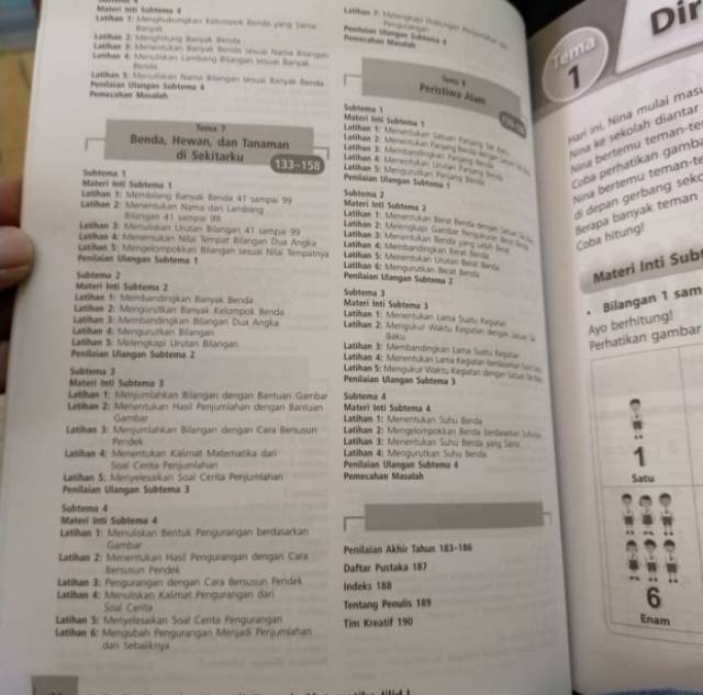 Buku pendamping teks matematika k13 erlangga kelas 1 sd/mi edisi terbaru