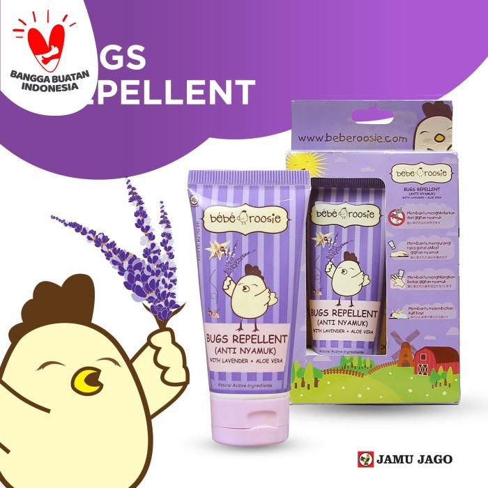 Bebe Roosie Bugs Repellent Telon Nyamuk Beberosie