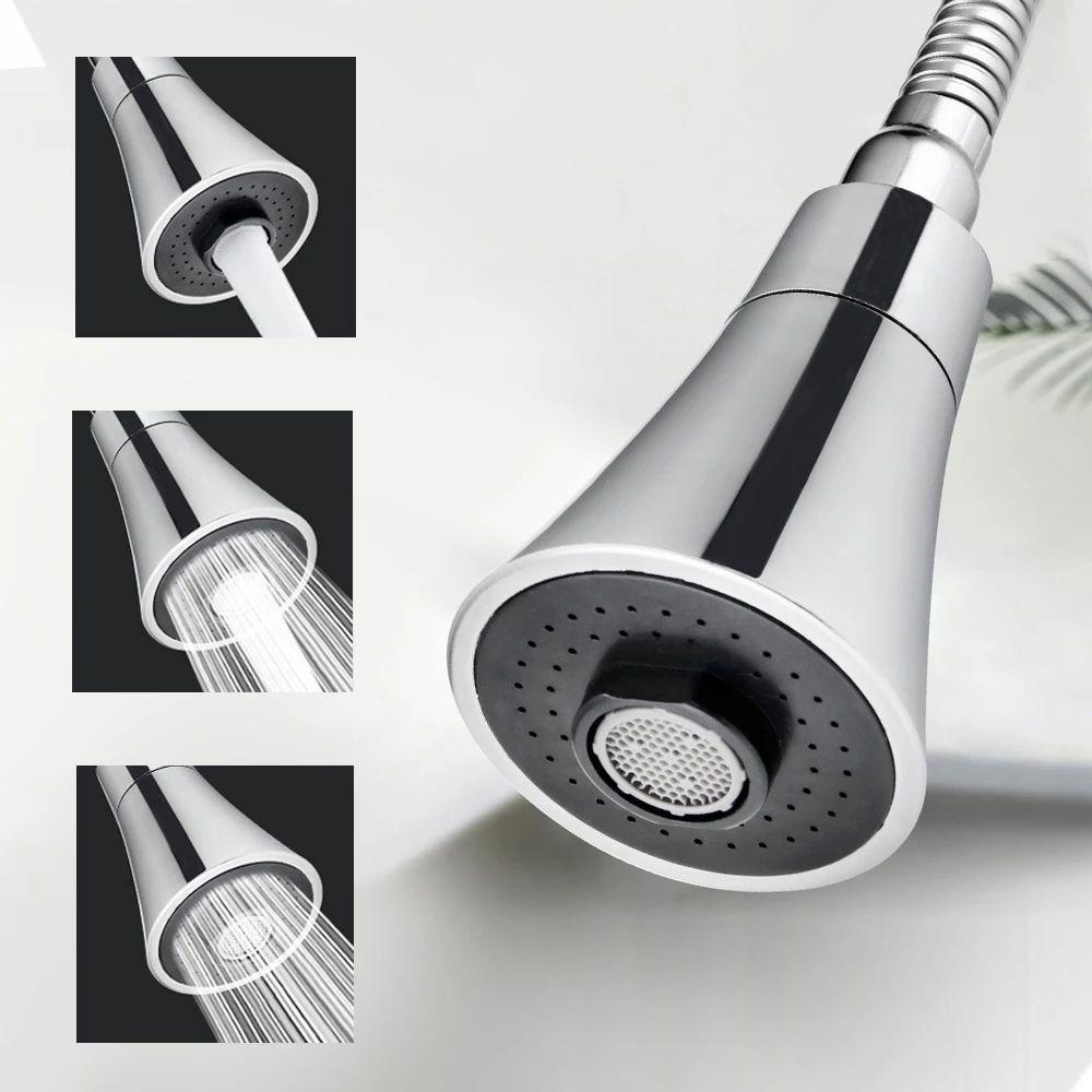 TOP Kran Air Universal Water Saving Rotating Shower Faucet/Keran Shower Putar Hemat Air