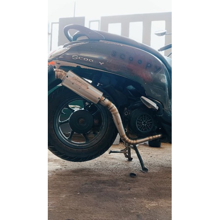 knalpot motor metic racing beat model kolong atas srandart rdx original yogyakarta bukan dos