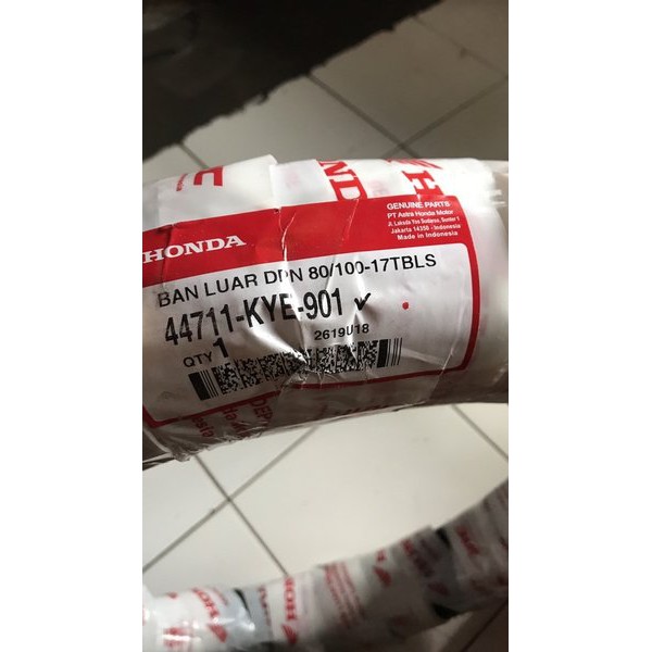 Ban Luar Depan Megapro (80-100-17) - 44711KYE901