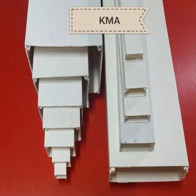 Duct Tutup 40X25Mm-2.9M / Kabel Duct / Solid Duct 40X25 - 2.9 Meter / Penutup Kabel / Perapih Kabel