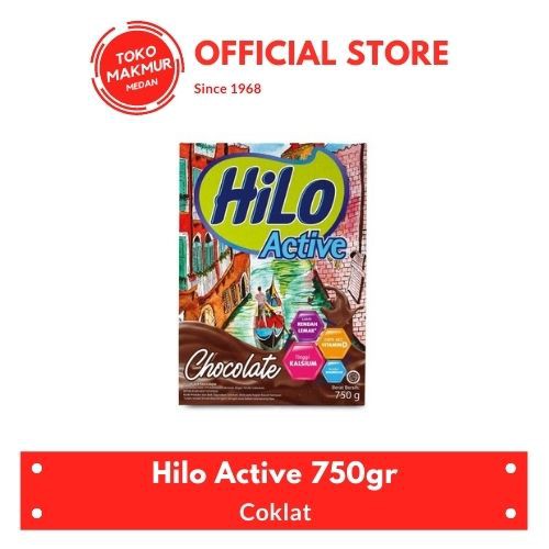 HILO ACTIVE COKLAT 750GR