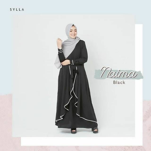 Dress Muslim Premium - Gamis Sylla Hijab - Gamis Pita By Sylla Hijab Original