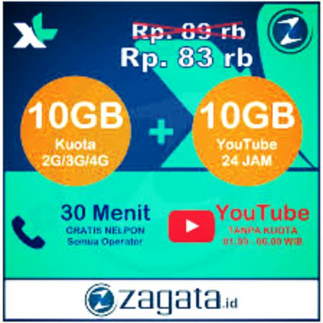 Xtra combo 10gb+10gb