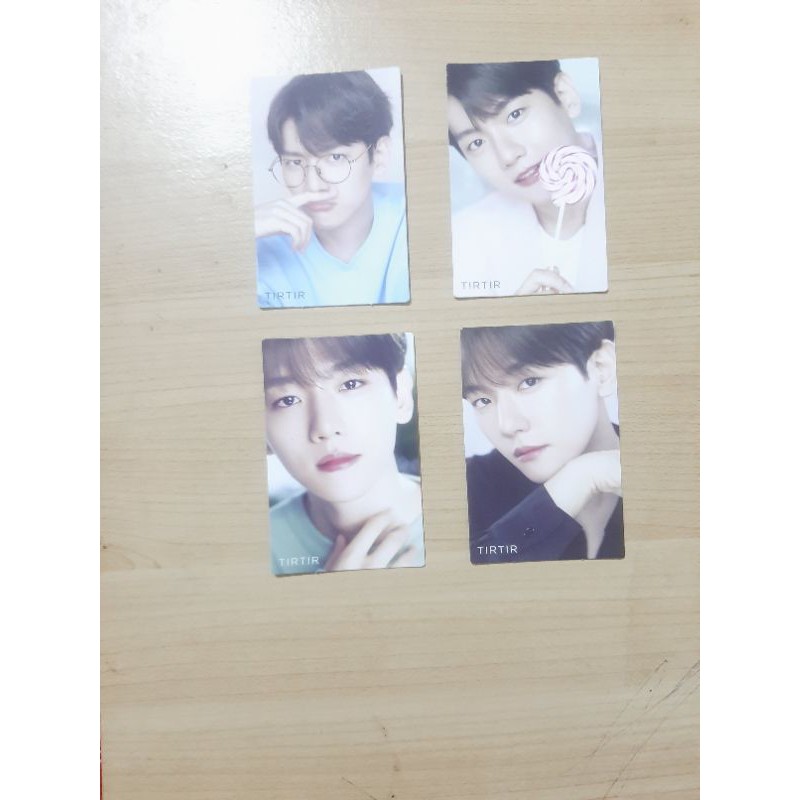 READY OFFICIAL PHOTOCARD BAEKYUN TIRTIR | PC BAEKHYUN TIRTIR
