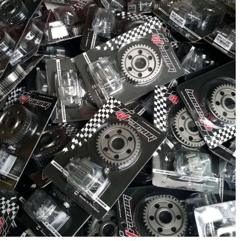 GIGI RATIO RASIO GF RACING MIO FINO BEAT SCOOPY VARIO 110 KARBU NUOVO 13/39 13/40 14/38 14/39 14/40 14/41 14/42 - 15/38 15/39 15/40 15/41 15/42 16/38 16/39 17/38 17/39 GEAR TRANSMISI GARDAN MIO BEAT SCOOPY VARIO 110 FINO KARBU NUOVO