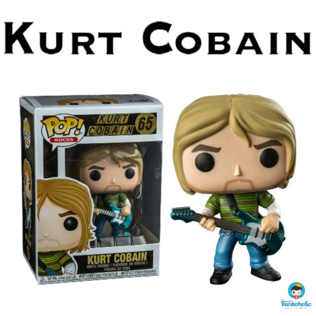 Funko POP Rocks Nirvana - Kurt Cobain (Smells Like Teen Spirit) #65