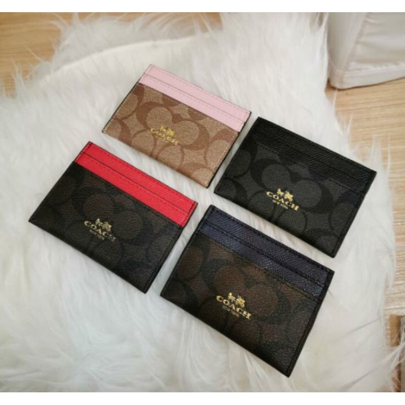 Dompet Kartu Tipis Coach/ Card Holder Coach Import Premium.