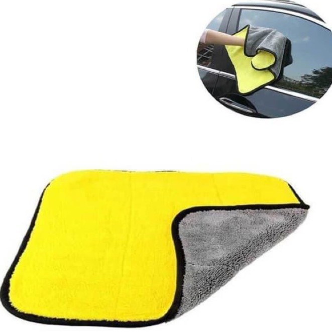 BOSJKT0009 Kain Lap Microfiber Serbaguna 30x30cm Kain Lap 2 Sisi Halus