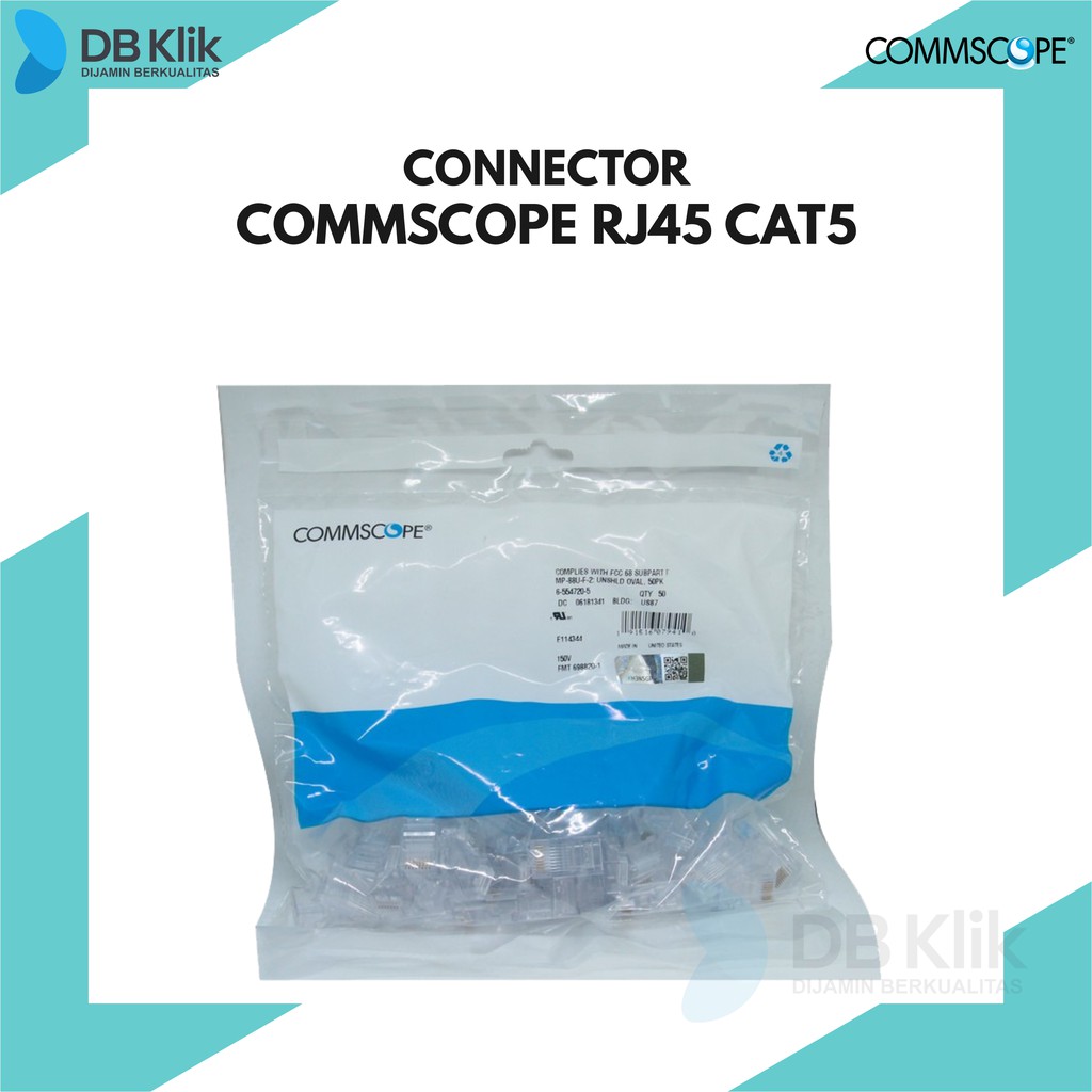 Connector AMP Commscope RJ45 |