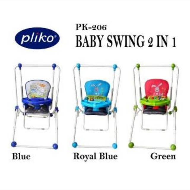 Ayunan Bayi Balita Pliko Baby Swing 206 Shopee Indonesia