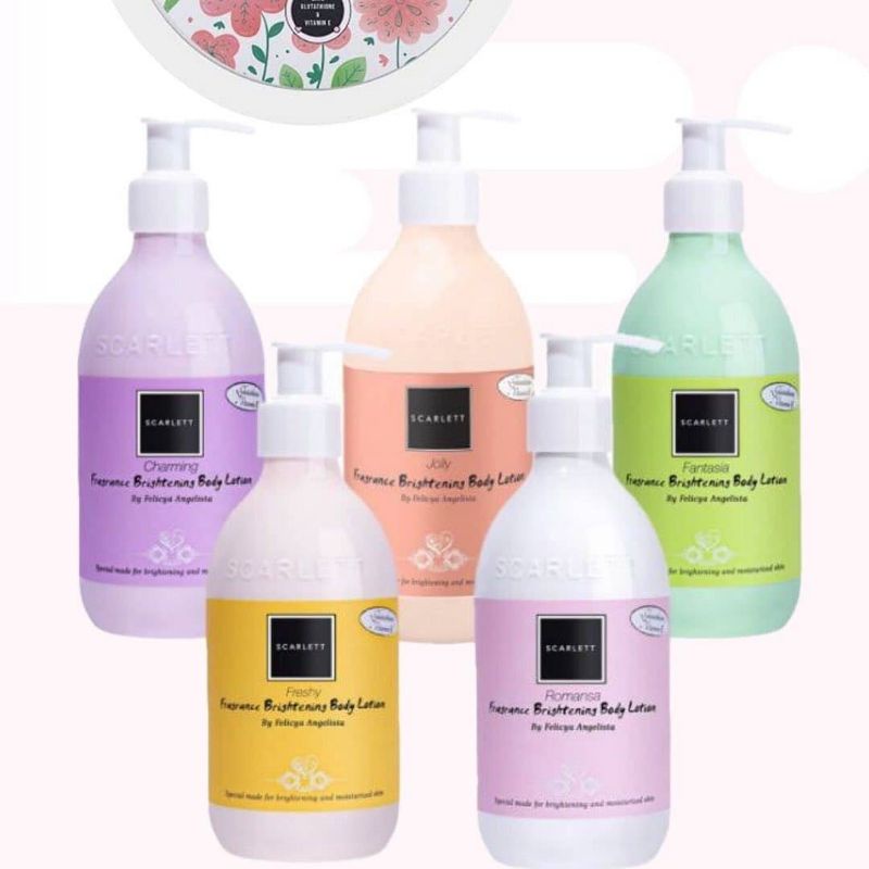 SCARLETT HANDBODY / HANDBODY SCARLETT CHARMING/ HANDBODY SCARLETT ROMANSA/ HANDBODY SCARLETT JOLLY/ 