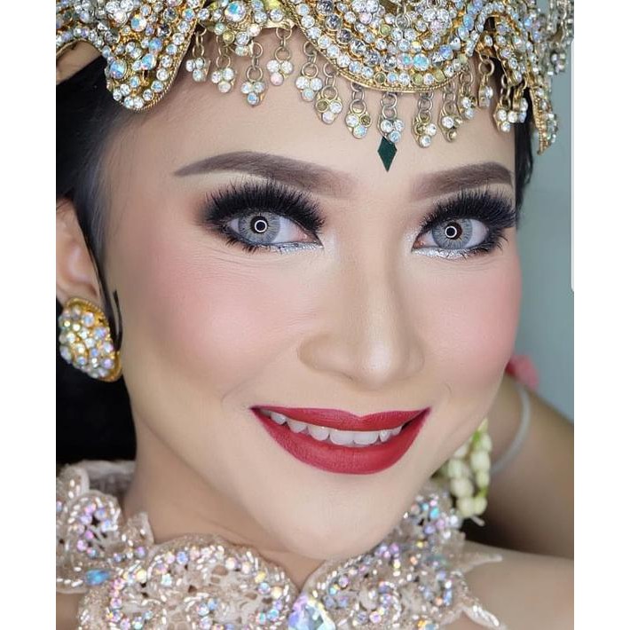 ➥ Softlens Pengantin PrettyDoll Vampire Twilight Gray (Abu-abu Terang) ➢