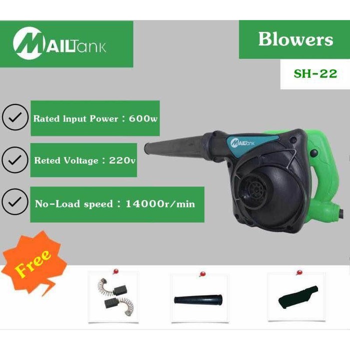 MAILTANK SH-22 Mesin Blower MAILTANK Professional - Accessories Kit Mesin Blower Tangan 220 Volt 550 Watt