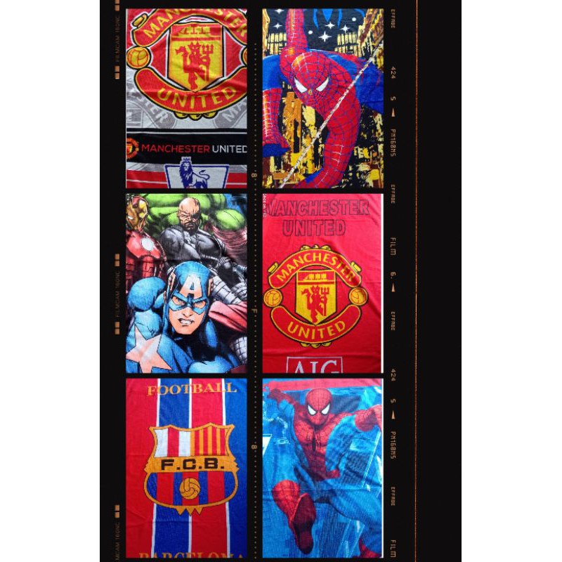 Handuk karakter anak & dewasa