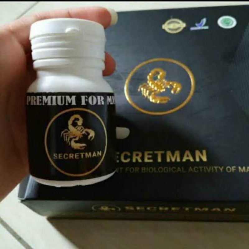 1 botol secretman capsule 100% original
