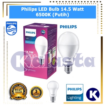 Promo Lampu Bolham Led Philips 14.5w (14.5watt, 14.5 watt) Gratis Bubble