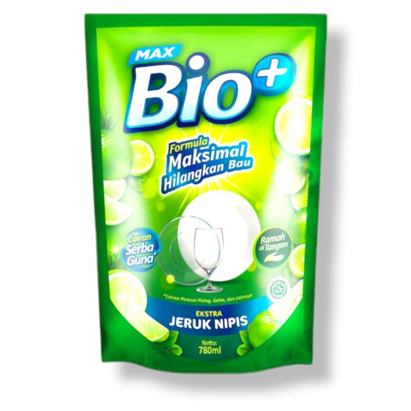 max bio sabun cuci piring 780ml