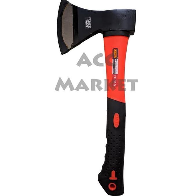 Kampak Gagang Fiber 700 Gram Kapak Kayu Belah Besi Tajam