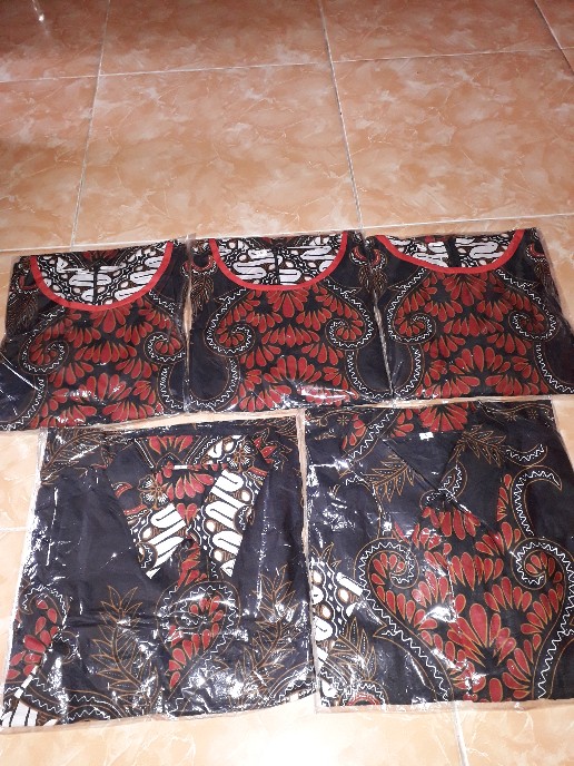 Qnunbatik Batik Family Tunik Mutia