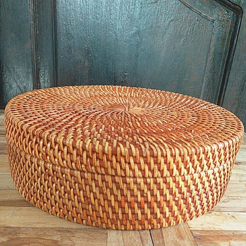 NAMPAN ROTAN - TEMPAT SAJI-BAKI ANYAMAN ROTAN