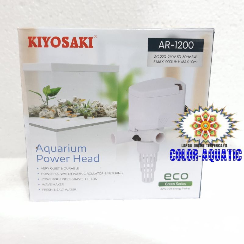 Jual Pompa Celup Air Aquarium Kolam Ikan Kiyosaki Ar Power Head Shopee Indonesia