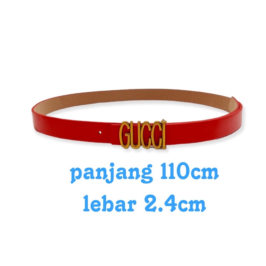 144 [SMARTGIRL] Ikat  Pinggang Wanita Cantol Fashion Kulit PU Gasper Wanita Belt / Ikat pinggang wanita IMPORT 01230